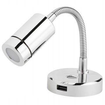 LAMPKA KINKIET 12V LED LAMPA OBROTOWA USB
