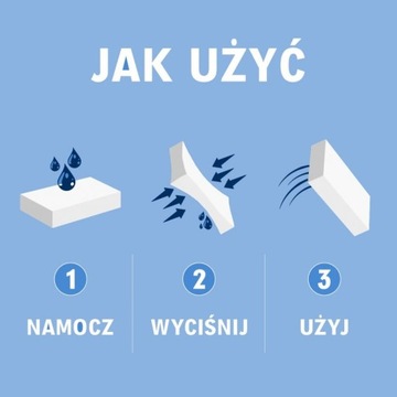 Губка для чистки пятен K2 Magic удаляет грязь.