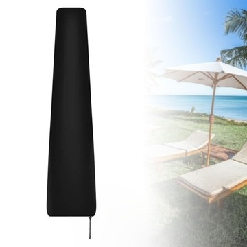 Pokrowiec na parasol ogrodowy Trwały deszcz Śnieg Światło słoneczne Prosty styl 200 cm