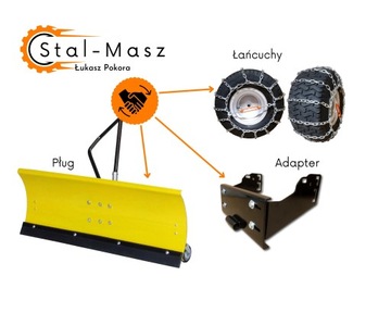 Pług do śniegu Traktorka Kosiarki Cub Cadet LT 3