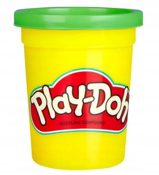 CIASTOLINA PLAY DOH TUBA MASA SENSORYCZNA ZIELONA