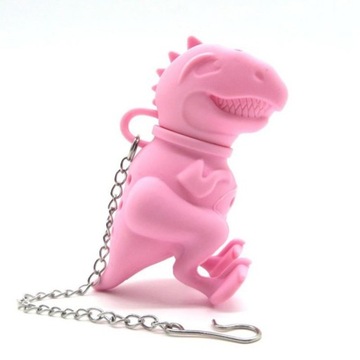 Styl nr 2 1Pc kreatywny kształt dinozaura zaparzac