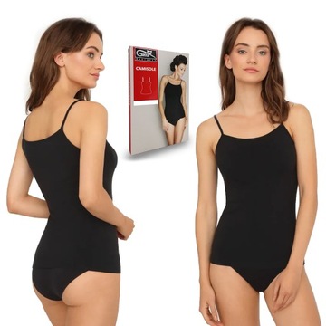 Koszulka na ramiączkach GATTA CAMISOLE czarny, L