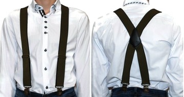 SZELKI DO SPODNI X 4 SOLIDNE KOLORY MĘSKIE 6S