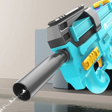 АВТОМАТИЧЕСКАЯ ВИНТОВКА P90. ВОДЯНОЙ ПИСТОЛЕТ. БОЛЬШОЙ ПУСК. ВОДЯНОЙ ПУЛЬТ.