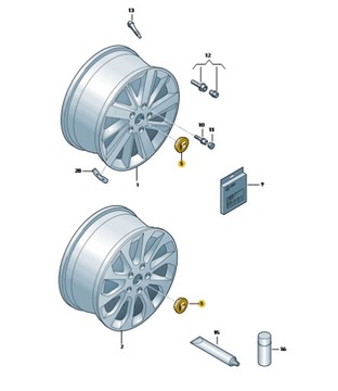 КРЫШКА ОБОДА СИДЕНЬЯ ОРИГИНАЛ