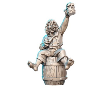 LotR - Pippin | Figurka RPG, Warhammer