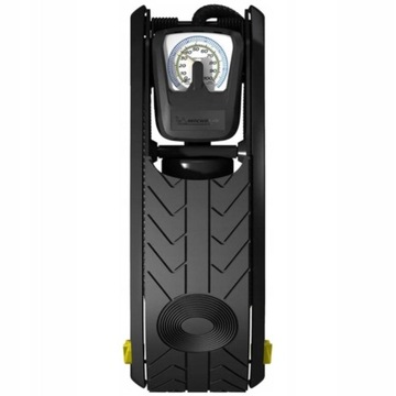 MOCNA POMPKA NOŻNA DO KÓŁ MICHELIN SPRĘŻARKA SAMOCHODOWA ROWERÓW MANOMETR