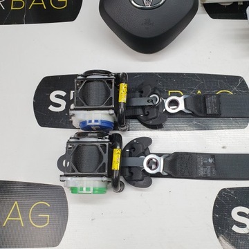 CHR DESKA KONZOLA ULOŽENÍ PÁSY AIRBAG