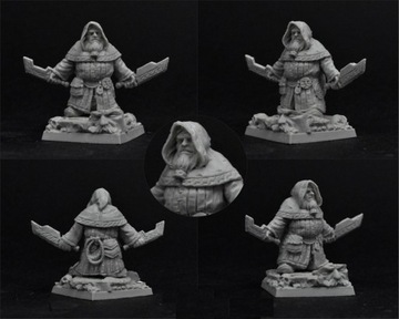 Figurka RPG Dwarf Robber Adventurer 28mm [Resin] Scibor 28FM0745 24H