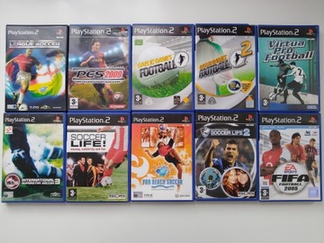 ZESTAW PS2 PAL ENG KOLEKCJA PLAYSTATION 2 * 10 GIER