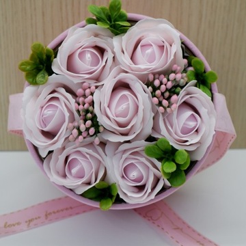 Цветочная Коробка Коробка Цветов Мыло Розы День Матери