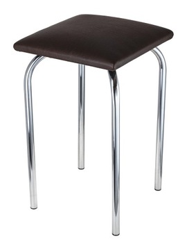 Taboret Chico Kwadrat Satyna Stołek Kuchenny