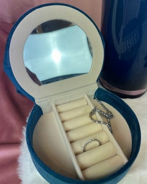 Шкатулка для украшений, КРЕСЛО, ТЕМНО-СИНИЙ