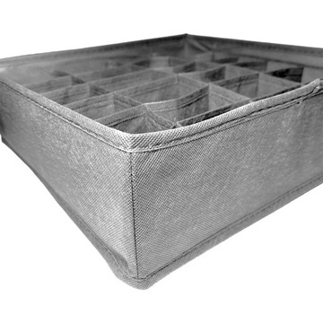 ZESTAW ORGANIZERÓW 5 SZT DO SZUFLAD KOMODY SZAFY ORGANIZER NA BIELIZNĘ