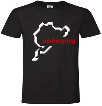 Nurburgring Tor Wyścigi autosport gt koszulka