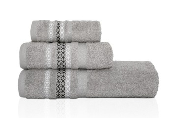 RĘCZNIK FROTTE 30x50cm SZARY 480g/m2