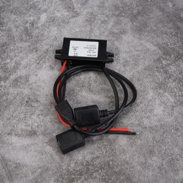 Модуль источника питания DC-DC 12 В - 5 В 3 А с двойным преобразователем USB 5F