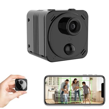 Мини-камера R8 4K HD Мини-камера Wi-Fi O-KAM Приложение для мониторинга WLAN
