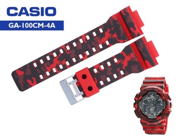 Pasek CASIO GA-100CM-4A GD-120CM-4A ORYGINAŁ