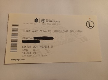 LEGIA WARSZAWA - JAGIELLONIA BIAŁYSTOK 22-02-2020