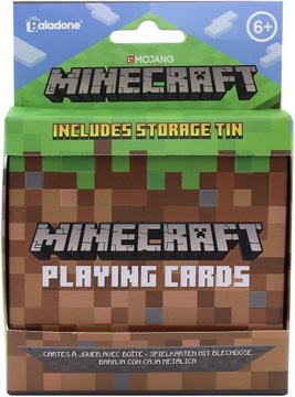 MINECRAFT PLAYING CARDS / KARTY DO GRY MINECRAFT