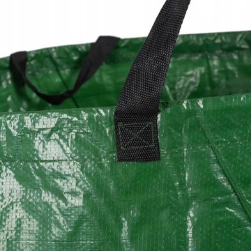 САДОВАЯ СУМКА САДОВАЯ СУМКА КОНТЕЙНЕР КОРЗИНА ДЛЯ ЛИСТЬЕВ ТРАВЫ БОЛЬШАЯ ПРОЧНАЯ 550Л