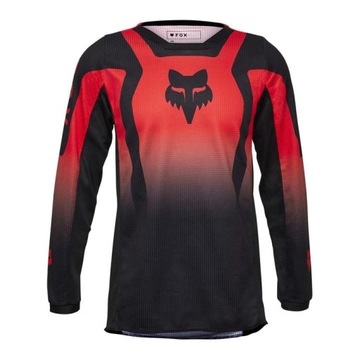 Bluza dziecięca FOX JUNIOR 180 LEAN FLUORESCENT RED czerwony fluo GRATISY