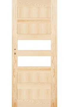 Деревянные двери с рамой, модель Невада.