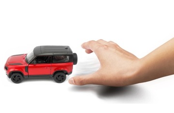 МЕТАЛЛ АВТОМОБИЛЬ LAND ROVER DEFENDER 90 МЕТАЛЛ АВТОМОБИЛЬ МОДЕЛЬ KINSMART 1 36