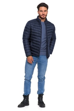 КУРТКА МУЖСКАЯ ПЕРЕХОДНАЯ СТЕГАНАЯ БЕЗ КАПЮШОНА, ПУХОВАЯ НА ВЕСНУ MORAJ XXL