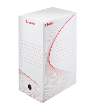 Pudełko archiwizacyjne Esselte 150mm 15cm białe