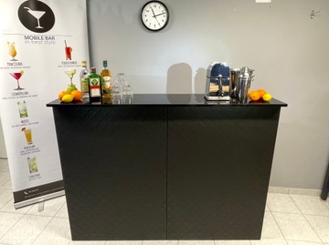 Bar Mobilny Składany Drink Bar Lada Barowa Wesele 160cm