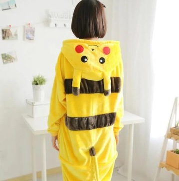 ПИКАЧУ ПИКАЧУ ПИЖАМА КОСТЮМ ПЛАТЬЕ ПЛАТЬЕ 134/140