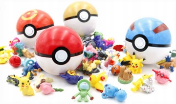 ИГРУШКА-ФИГУРА POKEMON POKBALL + ФИГУРКА ПИКАЧУ