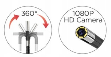 Камера для эндоскопического осмотра 210° AUTOOL SVB305 LCD