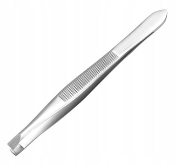 PRECYZYJNA PĘSETA SKOŚNA Do Depilacji manicure