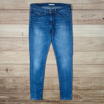 LEVI'S 711 Skinny Spodnie Jeans Damskie r. 27/32