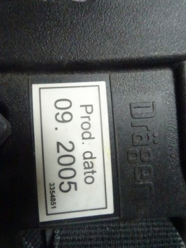 ЖИЛЕТ-ПЕРЕВОЗКА КИСЛОРОДНОГО БАЛЛОНА DRAGER PSS90