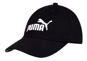 Czapka z daszkiem bejsbolówka sportowa czarna PUMA ESS CAP 05291909