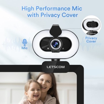 Веб-камера LETSCOM FHD 1080P