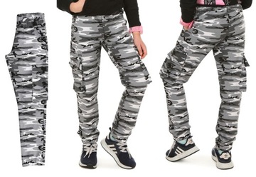 БРЮКИ CARGO CAMO Модные спортивные штаны размер 158 Прод.ПЛ