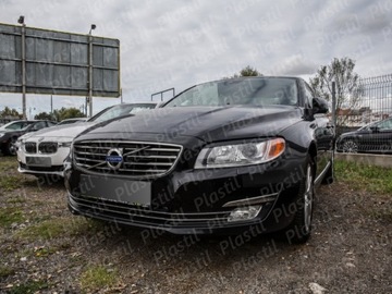 VOLVO V70 08 - 13 брови Фары спойлера ABS PLASTIL