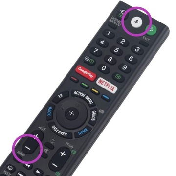 ПУЛЬТ ДИСТАНЦИОННОГО УПРАВЛЕНИЯ ДЛЯ SONY RMF-TX200E NETFLIX HIGH HQ VOICE