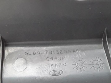 5L847813200 PŘEDNÍ PRAVÁ LIŠTA ZDOBENÁ PRAHU 2.3 4WD 114 MAZDA TRIBUTE