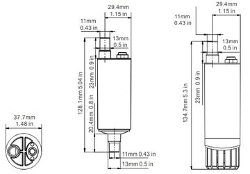 POMPA WODY ZANURZENIOWA LINIOWA 12V 11,5 L/MIN