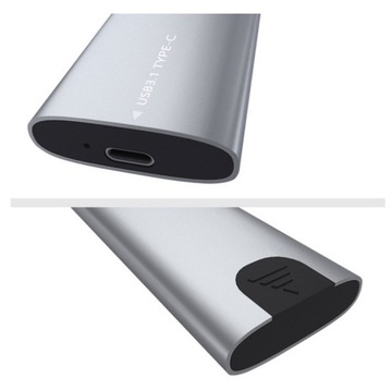 Корпус для внешнего накопителя M.2 SSD NVMe, USB-C 3,