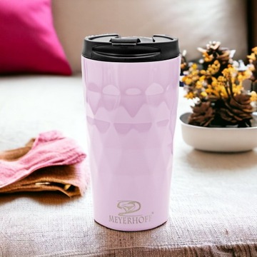 KUBEK TERMICZNY TERMOS SZCZELNE ZAMKNIĘCIE DZIUBEK 380 ML