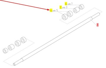 100043650 Втулка вала Гранера