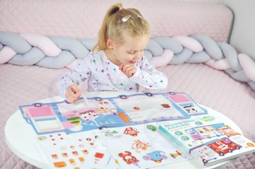 МНОГОРАЗОВЫЕ НАКЛЕЙКИ ОХРАНА МАГАЗИНА МОРОЖЕНОГО 77 шт WOPIE